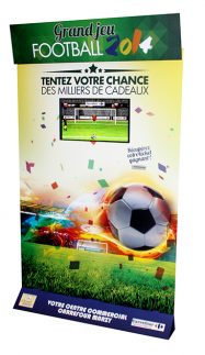 borne carrefour football